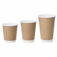 Vaso de papel de plástico biodegradable de doble pared, vaso personalizado de Color y volumen, precio de fábrica, hecho en Vietnam