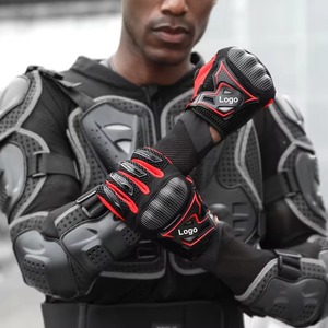 Gants de moto personnalisés pour hommes et femmes Matériaux en cuir Logo personnalisé pour moto de course Équipement de sport bas de gamme - Product Image 6