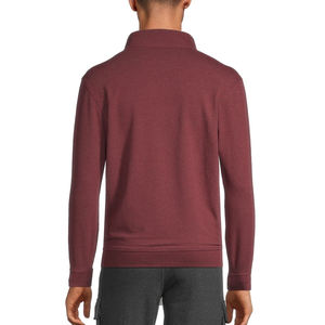Automne demi fermeture éclair nouveau sweat à capuche lourd hommes quart Zip pull sur sweat à capuche sweat avec fermeture éclair - Product Image 4