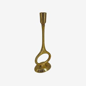Elegante soporte de vela de hierro de triple nivel alto de metal con cubierta de cúpula para eventos de Iglesia Banquete de altar de Pascua y funeral - Product Image 3