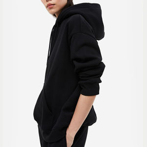 Sudaderas de Alta Calidad para Mujer, 100% Algodón, Estilo Urbano para Otoño e Invierno, Tejido Casual, Ecológico, con Logotipo Frontal y Encaje, Último Estilo - Product Image 5