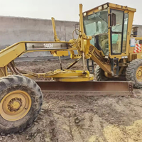 Niveleuse à moteur Caterpillar 140H d'occasion (2018) avec moteur et pompe - Matériel de construction de haute qualité