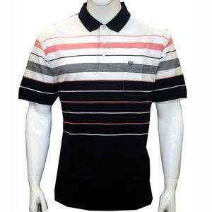 Raya de hombre de calidad superior para camiseta de polo Tela tejida cómoda y elegante Precio al por mayor Hecho en BD para uso diario - Product Image 2