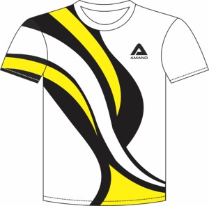 Uniforme de Fútbol Unisex de Alta Calidad para Hombre, 100% Poliéster, Transpirable, Manga Corta, Secado Rápido, Camiseta de Fútbol Amano Sport - Product Image 1