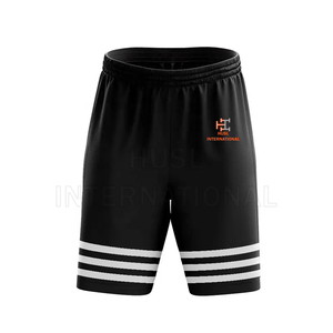 กางเกงกีฬาออกแบบลายซับลิเมชั่น สไตล์สตรีท ผ้าตาข่ายระบายอากาศ กางเกงบาสเก็ตบอลชาย - Product Image 1