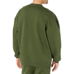 Sudadera Extra Grande de Cuello Redondo para Hombre, Estilo Urbano, Lisa, Cómoda y Holgada - Product Image 5