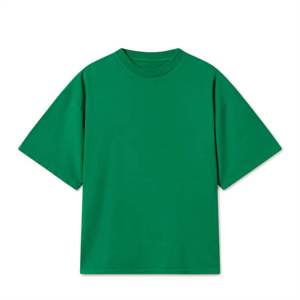 เสื้อยืดลายกราฟิกวินเทจสำหรับผู้ชายโอเวอร์ไซส์ทรงหลวมแขนสั้นเฮฟวี่เวตสไตล์ฮิปฮอป - Product Image 1