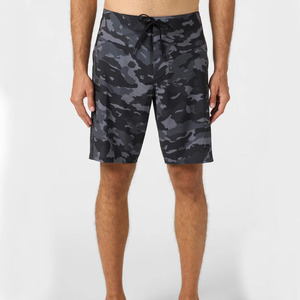 กางเกงขาสั้นชายคุณภาพสูง เอวกลาง ผ้าสี่ทิศทาง ยืดหยุ่น เป็นมิตรกับสิ่งแวดล้อม แห้งเร็ว พิมพ์ลายแบบซับลิเมชั่น สีพื้น ขายดี - Product Image 1