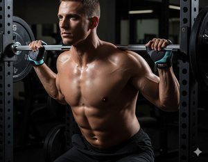 Guantes Deportivos Profesionales Rexfit para Gimnasio para Hombre |   Guantes de Levantamiento de Alta Resistencia con Soporte para Muñeca y Agarre Completo Antideslizante para la Palma - Product Image 3