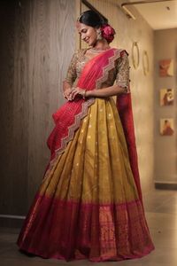 ขอบทอผ้าไหม kanjivaram zari แท้ดีไซเนอร์ล่าสุด - Product Image 5