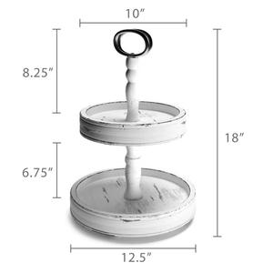 Wooden <b>3</b> <b>Tier</b> Display <b>Stand</b> Serving Tray Wedding and Party Decoration Table Centerpiece Wooden Food Display <b>Stand</b> Serving Tray - Product Image 6