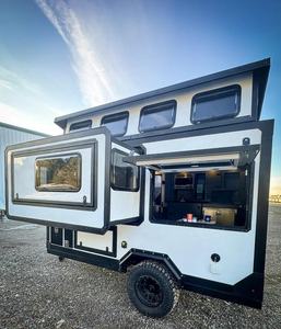 Compre una Minicaravana Tipo Teardrop, Autocaravana, Minicamper, con Baño, para Acampar, de Aluminio y Acero Inoxidable, con Capacidad para 6 Personas - Product Image 3