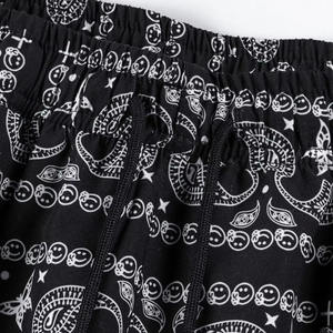 2025 New Cool Casual Streetwear Mid Canvas All Heat-Transfer Printed Customized Colors <b>Mens</b> <b>Shorts</b> Pocket Polyester Waterproof - Product Image 5