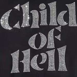 Unisex 100% Cotton Fleece Rhinestone Hoodie Warm Pullover Crystal Embellishment Winter <b>Streetwear</b> Wholesale Fashion Customizable - Product Image 5