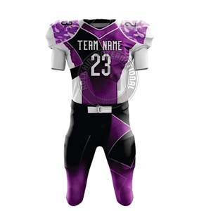 Ensemble de maillot et de pantalon de football américain de qualité supérieure pour hommes, vêtements de sport respirants pour l'entraînement, les matchs et les jeux - Product Image 1