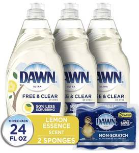 Vente en gros de liquide vaisselle Dawn/paquet de liquide savon vaisselle avec 8x8 pouces - Product Image 1