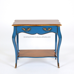 Tables de jardin, modèle 8300, taille 80x45x77, fabriquées en bois de palissandre vieilli de qualité avec une finition soignée - Product Image 5