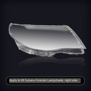 Pour Subaru Forester 2008 2009 2010 2011 2012 Couvercle de lentille de phare Halogène Xénon Coque de phare Remplacer Abat-jour en plastique <span class=keywords><strong>PC</strong></span> - Product Image 3