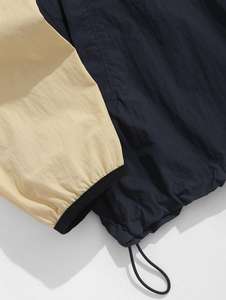 Vestes d'extérieur avec logo personnalisé très vendues Doudounes coupe-vent avec fermeture éclair pour hommes - Product Image 5