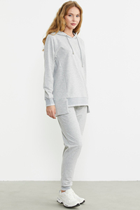 Conjunto de chándal informal ajustado de último estilo para mujer, ropa de mujer, conjuntos de dos piezas de talla adulta de invierno - Product Image 2