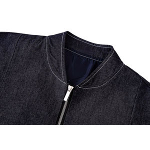 เสื้อแจ็กเก็ตผ้ายีนส์ทรงปกติและเสื้อโค้ทลำลองแนวสตรีทเสื้อโค้ทยีนส์แขนยาวสีฟ้าน้ำหนักเบา - Product Image 4