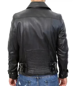 Diseña Tu Propia Chaqueta de Cuero para Hombre, Modelo 2025, Superventas, Chaqueta de Motociclista de Cuero Original a Bajo Precio - Product Image 4