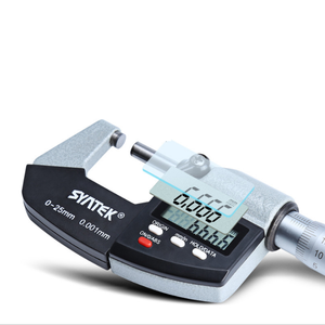 Micrómetro Digital Syntek JXQFC027 0-25mm 0.001mm IP64 con Punta de Carburo de Acero - Product Image 2