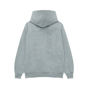 Sweat à capuche personnalisé Basics Fabricant OEM Pull en polaire épais à épaules tombantes Sweats à capuche unis pour hommes - Product Image 5