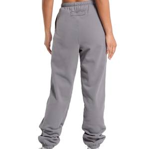 Dernier modèle de pantalon de jogging pour femmes Vente en gros taille élastique Sport respirant Out Wear Street Wear Pantalon de jogging léger - Product Image 2