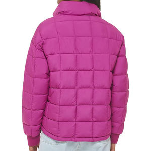Chaqueta Acolchada con Estampado Moderno para Mujer, Cómoda y Transpirable, con Bolsillo con Cremallera, Mangas Cortas y Largas para Invierno 2026 - Product Image 3
