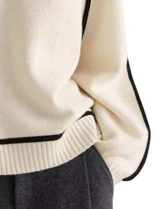 Manufacturer Customized Turtleneck Knit Sweater For <b>Women</b> Winter <b>Warm</b> Soft Pullover Long Sleeve Casual Loose Fit Fashion Top - Product Image 6