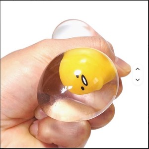 SYH510 Anti-Stress Egg Decompression <b>Squishy</b> Stress Ball Fidget Toy for Boys & Girls Ages 0-24 Months Made of Plastic - Product Image 2
