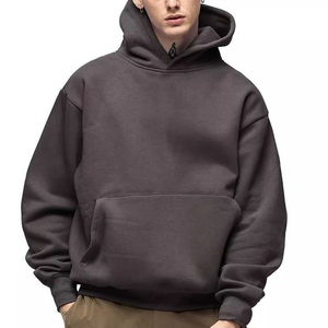 Haute qualité 100% coton hommes pull à capuche athlétique brodé fermeture éclair divers couleur surdimensionné Streetwear en gros 2025 - Product Image 1