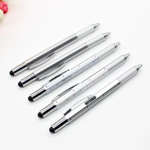 Bolígrafo Multifuncional Promocional de Metal Ecológico con Recubrimiento en Aerosol, Retráctil, con Pantalla Táctil, Logotipo Personalizable, 1.0 mm - Product Image 3
