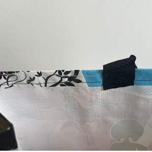 Bolsos de compras tejidos PP reutilizables personalizables Embalaje laminado de polipropileno duradero con logotipo diferente de dos caras - Product Image 5