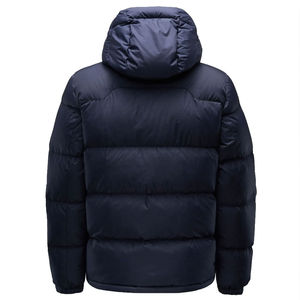 Chaqueta de Invierno para Hombre, Estilo Urbano, Personalizada con Estampado, Cuello Alto, Acolchada, Impermeable, Transpirable, con Logotipo Frontal - Product Image 2