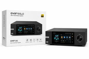 EverSolo DMP-A6 Lettore musicale all-in-one per lo streaming, design rettangolare in metallo, sistema audio ad alta fedeltà - Product Image 4
