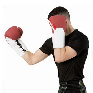 Gants de boxe respirants de haute qualité personnalisés à lacets % Cuir Gants d'entraînement en plein air - Product Image 6