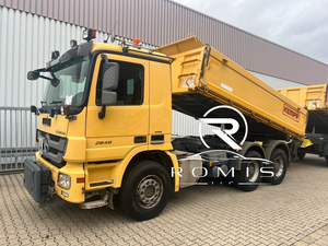 Camión Volquete Amarillo Usado Actros 2848 6x4 2013, Diésel, Transmisión Manual, para Transporte de Ingeniería - Product Image 6