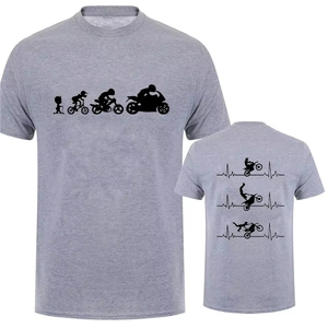 Camiseta de manga corta para hombre, camiseta de gran tamaño con estampado de motocicletas, camiseta para hombre, ropa para hombre - Product Image 5