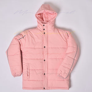 Chaqueta acolchada ligera unisex con capucha y cremallera, chaqueta acolchada de alta calidad, de mezclilla, transpirable, cómoda, de punto, de talla grande - Product Image 6