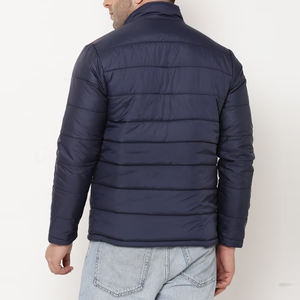 Fabricante Profesional de Chaquetas Acolchadas de Invierno Personalizadas, Cuello Alto, Logotipo Frontal Personalizado, Tallas Personalizadas, Precio al por Mayor, Alta Calidad - Product Image 2