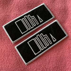 Patch brodé 3D fait main tendance, vente chaude, emblème brodé en sergé pour uniforme2 - Product Image 6