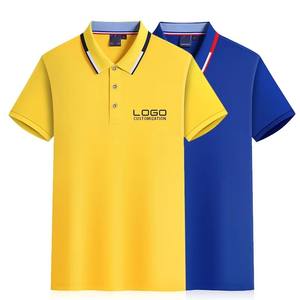 Polos de la Mejor Calidad para Hombre, Camisetas de Golf de Algodón Tejido Ecológico, Camisetas Casuales de Manga Corta para Hombre, Cuello con Ribetes Personalizados, Logotipo OEM ODM - Product Image 2