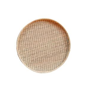 Bandeja redonda de mimbre lista para enviar, artículos de cocina con Incrustaciones de nácar, bandeja para servir al por mayor de Vietnam - Product Image 1