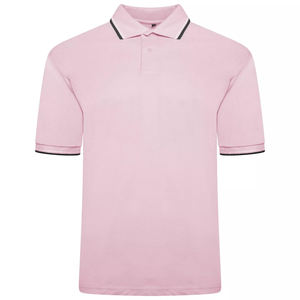 Polos de algodón piqué para hombre, polos lisos de manga corta de verano - Product Image 1