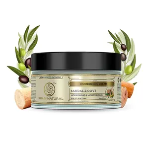 Crema nutritiva Khadi Natural Sandal & Olive-50g