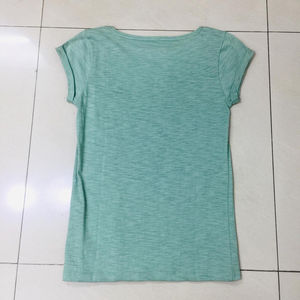 T-shirts vierges à épaules tombantes 100% coton pour hommes, poids lourd, personnalisés et bon marché, T-shirt de sport surdimensionné à col montant pour hommes - Product Image 6