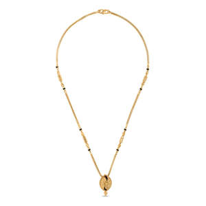 Mangalsutra Tradicional de Oro - Joyería Coleccionable Cultural - Product Image 2
