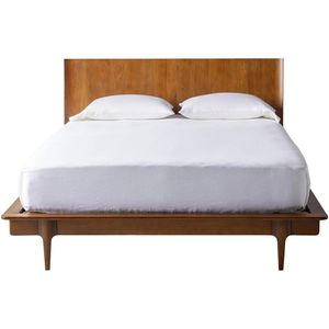 Minimalist Solid <b>Wood</b> Durable Indonesian Teak <b>Bed</b> <b>Frame</b> - Product Image 1